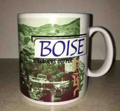 STARBUCKS 1999 BOISE Idaho Collage Series Icon Coffee Mug/Cup-Large 20 oz-XLNT - Sold on eBay Oct, 18th 2019 for $16.99