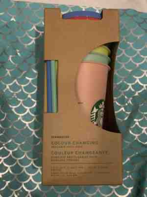 Starbucks Reusable Color Changing Cups Complete Set Of 5! NEW! - Sold on eBay Oct, 18th 2019 for $80.00