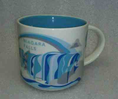 2017 Starbucks Niagara Falls You Are Here Collection Coffee Mug Blue/White Cup - Sold on eBay Oct, 18th 2019 for $26.95