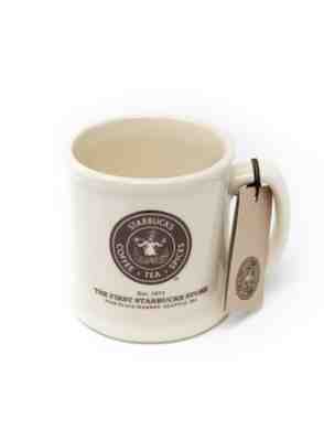 Starbucks The First Store 1971 Coffe Mug Collection Pike Place Market Seattle WA - Sold on eBay Oct, 18th 2019 for $23.99