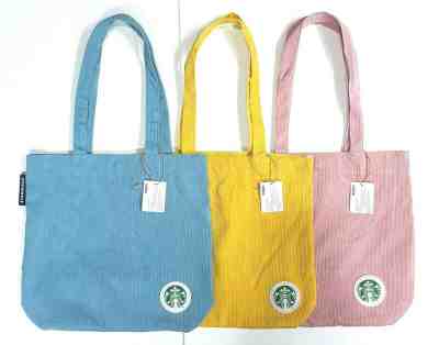 Starbucks Thailand 2019 Starbucks Corduroy Tote Bag (Authentic 100%) - Sold on eBay Oct, 18th 2019 for $17.00