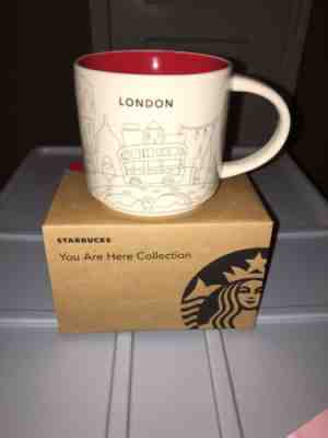 Starbucks You Are Here 2016 Holiday London Mug - Sold on eBay Oct, 18th 2019 for $22.00