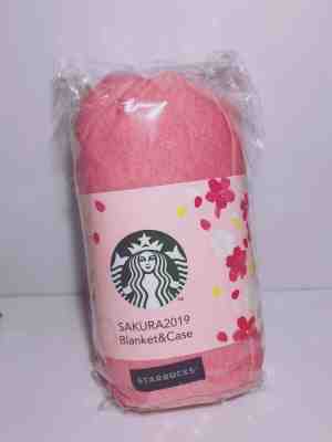 Starbucks SAKURA Series 2019 Blanket & Case Yo-u ? 13 type 99.8x70.5cm Cotton - Sold on eBay Oct, 18th 2019 for $34.88