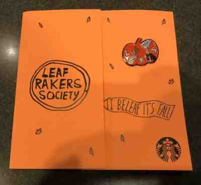 Starbucks Leaf Rakers Society Pin 2019 - Sold on eBay Oct, 18th 2019 for $24.99