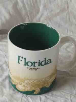 Starbucks Florida Gator 2010 Global Icon Collector Series Coffee Cup Mug 16oz - Sold on eBay Oct, 17th 2019 for $20.00