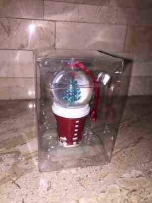 STARBUCKS MINI SNOW GLOBE ORNAMENT - Sold on eBay Oct, 17th 2019 for $17.99