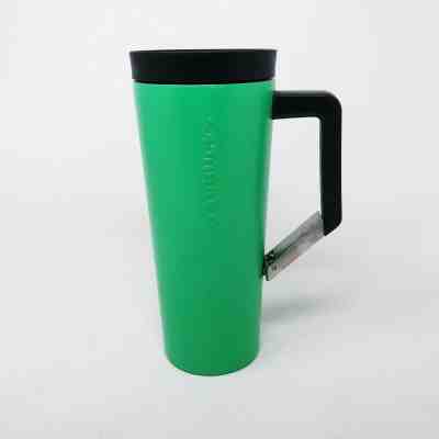 Starbucks Stainless Steel Clip on Handle Green Travel Tumbler Mint Color - Sold on eBay Oct, 17th 2019 for $17.95