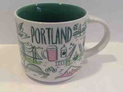 2018 Starbucks Portland Oregon Been There Series Collectible Coffee Mug 14 oz - Sold on eBay Oct, 17th 2019 for $19.99