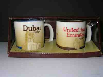 2011 NEW StarBucks Dubai & United Arab Emirates demitasse cups - Sold on eBay Oct, 17th 2019 for $24.50