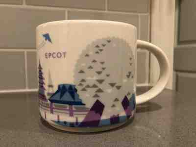 Starbucks YAH Purple Epcot Monoral Mug, RARE, V1, You are here collection - Sold on eBay Oct, 17th 2019 for $195.00