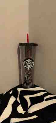 NEW Starbucks Spiderweb Glitter Tumbler Cup Limited Edition Halloween Fall 2019 - Sold on eBay Oct, 17th 2019 for $31.00