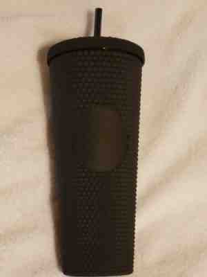Halloween Starbucks Matte Black Studded Spiked Tumbler Cold Cup 24oz Sold out  - Sold on eBay Oct, 17th 2019 for $59.00
