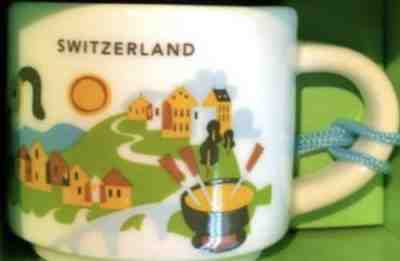 Starbucks SWITZERLAND You Are Here 2 Oz Espresso Cup - Sold on eBay Oct, 17th 2019 for $24.00