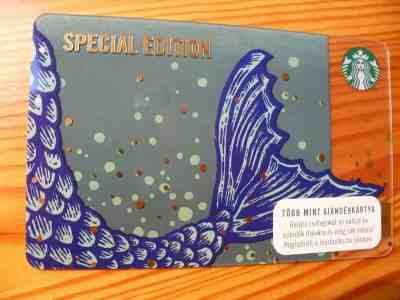 Starbucks gift card Hungary 2019 0062 - Sold on eBay Oct, 17th 2019 for $21.00