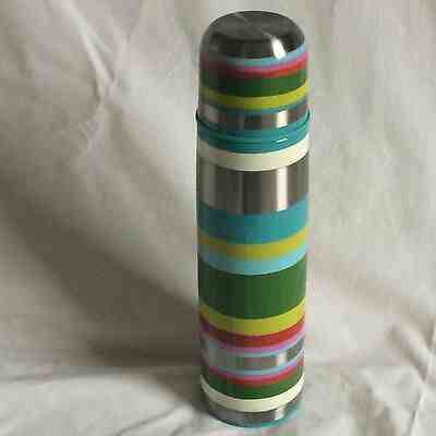 STARBUCKS   2005 Stainless Steel Pylones Striped 17 oz   - Sold on eBay Oct, 17th 2019 for $15.99