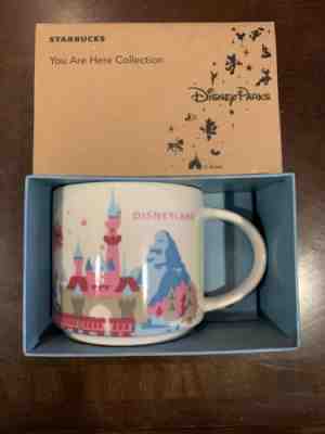 Disneyland Starbucks You Are Here YAH v1 Mug - Sold on eBay Oct, 17th 2019 for $69.99