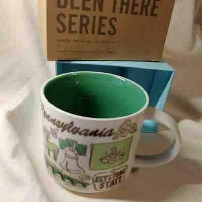Starbucks Been There - Pennsylvania Mug (Teal) - Sold on eBay Oct, 17th 2019 for $25.00