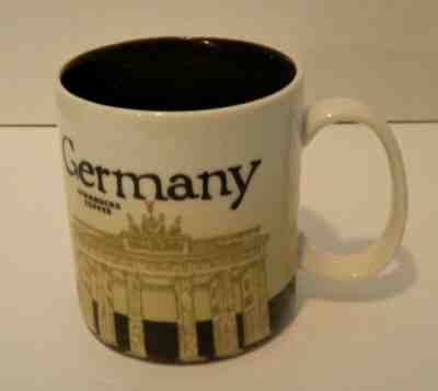 STARBUCKS Coffee Germany 16 fl. oz. Cup Mug Global Icon City 2012 - Sold on eBay Oct, 17th 2019 for $21.99