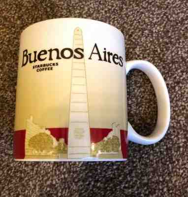 Starbucks Collector Series City Coffee Mug 16 oz BUENOS AIRES ~ 2014 EUC - Sold on eBay Oct, 17th 2019 for $49.99