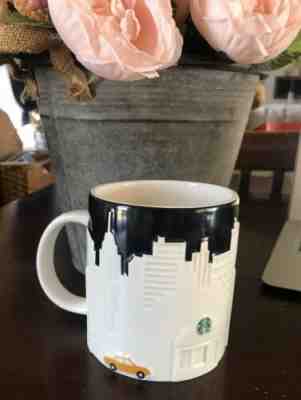 Starbucks Skyline Relief Taxi Coffee Mug Cup New York City - Sold on eBay Oct, 17th 2019 for $15.00