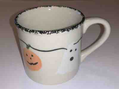Starbucks Hartstone  Barista Halloween Mug Ghost Pumpkin 14 oz. Coffee Cup - Sold on eBay Oct, 17th 2019 for $19.99