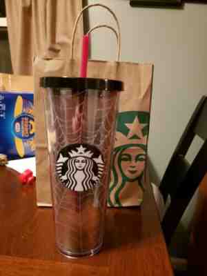 Starbucks Halloween Spiderweb Tumbler 2019 - Sold on eBay Oct, 17th 2019 for $30.00
