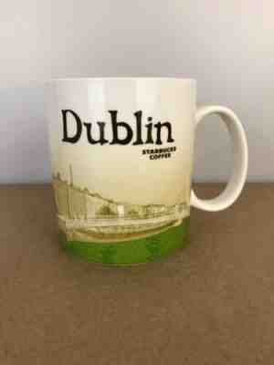 Starbucks Coffee Dublin Collector Series City Mug 16oz 2011 Ireland Bridge - Sold on eBay Oct, 17th 2019 for $27.99