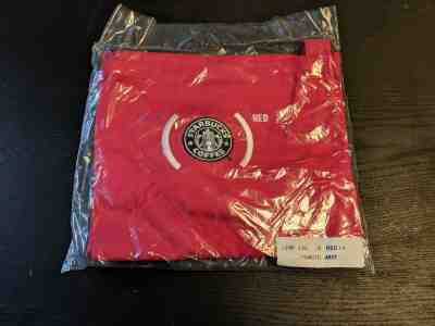 Very Rare Genuine Starbucks Product Red Black Siren Barista / Kitchen Apron New - Sold on eBay Oct, 17th 2019 for $50.00