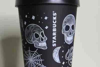 2019 Starbucks Halloween Skull Tumbler 16oz - RARE AND SOLD OUT! - Sold on eBay Oct, 16th 2019 for $45.97