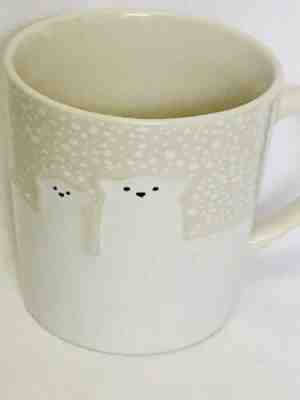 NWOT 2016 STARBUCKS Polar Bear Winter Snow 12 fl oz MUG GS4C-21 - Sold on eBay Oct, 16th 2019 for $22.99