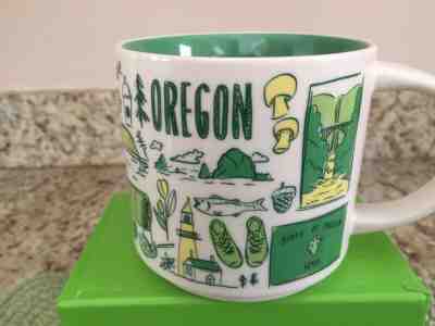 Starbucks OREGON Mug Been There series 14oz - Sold on eBay Oct, 16th 2019 for $19.99