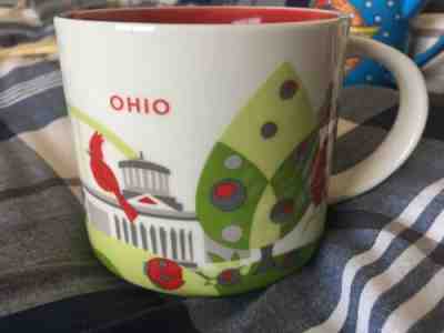 2015 Starbucks Coffee Ohio Mug You are Here Collection YAH - Sold on eBay Oct, 16th 2019 for $18.99