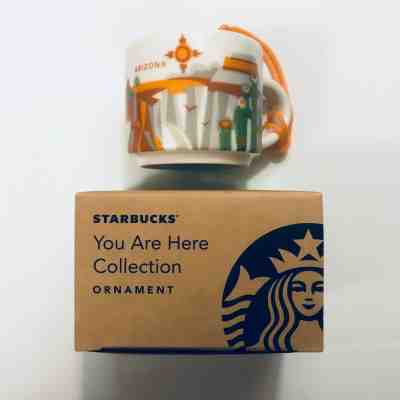 ARIZONA Starbucks You Are Here Ornament Brand New w/ Box and Tags - Sold on eBay Oct, 16th 2019 for $24.99