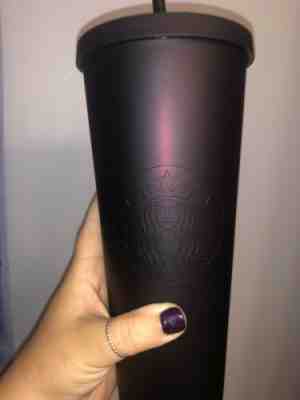 NEW SOLD OUT FALL 2019 STARBUCKS PURPLE MATTE HALLOWEEN TUMBLER 24oz - Sold on eBay Oct, 16th 2019 for $36.00