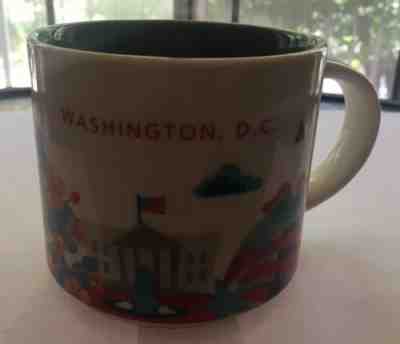 Starbucks “You Are Here” Collection Washington DC 14 Oz Coffee Mug/Cup, 2015 - Sold on eBay Oct, 16th 2019 for $15.99