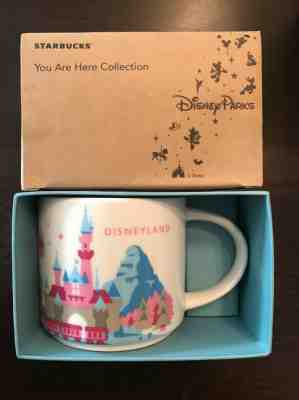 Starbucks Mug Disneyland v1,  You Are Here *rare* discontinued  - Sold on eBay Oct, 16th 2019 for $45.00