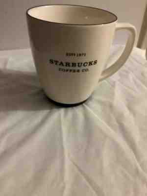 2007 Starbucks Abbey Coffee Mug 18 Oz - Sold on eBay Oct, 16th 2019 for $35.95