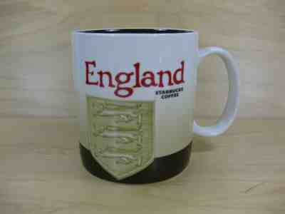 Starbucks England Global Icon Mug 16 Oz 2010 Super Rare Version 1 Coat of Arms - Sold on eBay Oct, 16th 2019 for $299.95