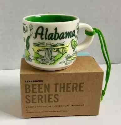 Starbucks Ornament Mini Mug Alabama Been There You are Here Demitasse Christmas - Sold on eBay Oct, 16th 2019 for $15.00