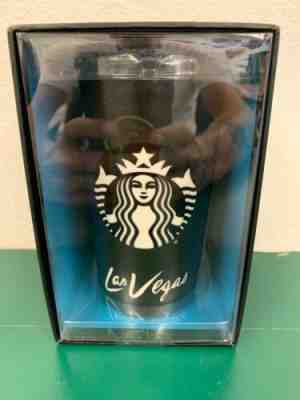 STARBUCKS LAS VEGAS 2015 LIMITED EDITION SWAROVSKI CRYSTAL CERAMIC TUMBLER NEW - Sold on eBay Oct, 16th 2019 for $26.00