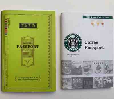 Starbucks Coffee & Tea Passports  - Sold on eBay Oct, 16th 2019 for $20.00