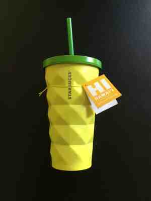 Starbucks Pineapple tumbler mug Hawaii - Sold on eBay Oct, 16th 2019 for $30.00