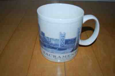 2006 Starbucks Sacramento Discover Gold Coffee Mug Cup 18oz Architectural Series - Sold on eBay Oct, 16th 2019 for $25.95