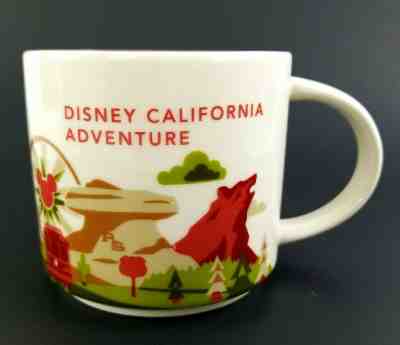 Disney California Adventure Starbucks You Are Here YAH Coffee Mug Cup Disneyland - Sold on eBay Oct, 16th 2019 for $26.85