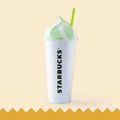 Starbucks Cup Togo Cool Whip SS Togo B With Green Lid 16 oz. , Free tracking - Sold on eBay Oct, 16th 2019 for $35.59