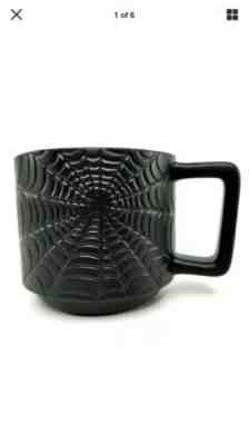 Halloween 2019 Starbucks Black Spider Web Coffee Mug New with Free Shipping - Sold on eBay Oct, 16th 2019 for $21.00