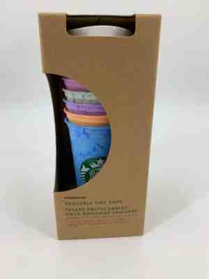Rare 2019 Starbucks HOT Coffee Reusable Not Color Changing Marbled - Sold on eBay Oct, 16th 2019 for $25.92