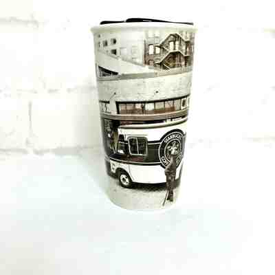 Starbucks Ceramic Coffee Mug Delivery Truck Seattle 2016 Travel Cup Tumbler  - Sold on eBay Oct, 16th 2019 for $28.88
