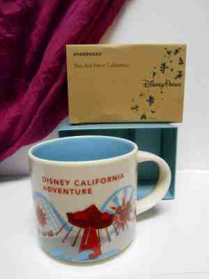 Disney Parks & Starbucks - You Are Here - Disney California Adventure Mug - NEW - Sold on eBay Oct, 16th 2019 for $29.95
