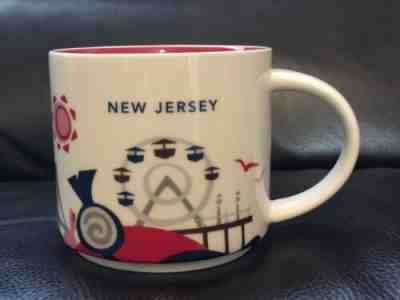 Starbucks You Are Here Collection - New Jersey Mug 14oz  - FREE SHIPPING - Sold on eBay Oct, 16th 2019 for $20.00